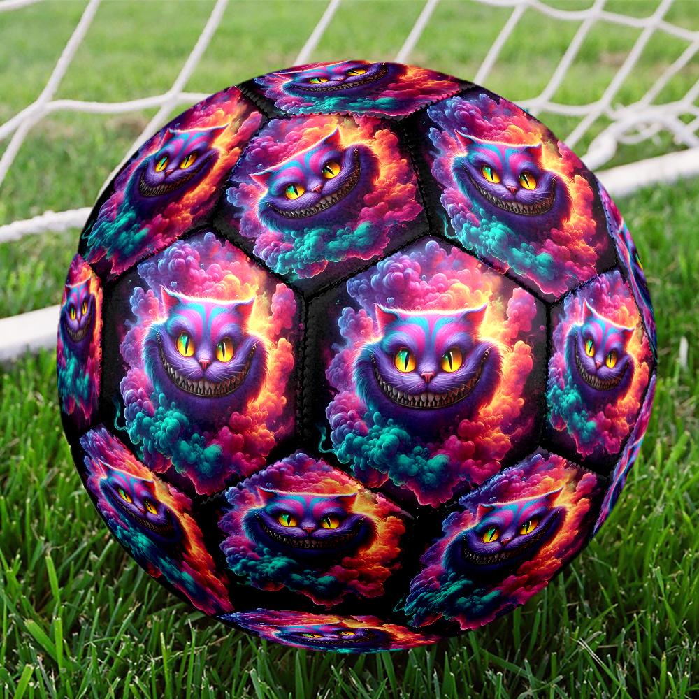 WonderlCat Fantasy Size 5 Soccer Balls, Anti-Slip, Protective Football, Outdoor Sport, a Unique Gift Suitable for him/her, Birthdays