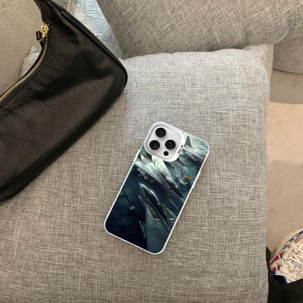 Крутой чехол для телефона с изображением самолета для iPhone 16 15 14 13 12 11 Pro Max X XR XSMAX 8 7 Plus Матовый противоударный задний чехол