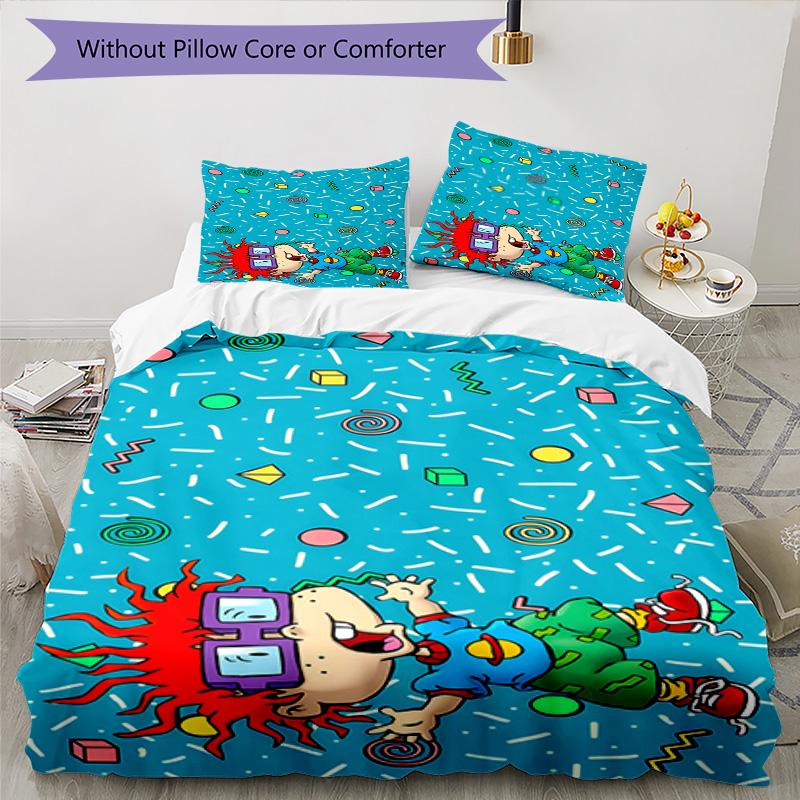 Wild Hair Adventure 3‑Piece Bedding Set,Soft Breathable Duvet Cover & 10 Pillowcases,Multi‑Purpose for Bedroom Dorm Guest Room,Great Festival Birthday