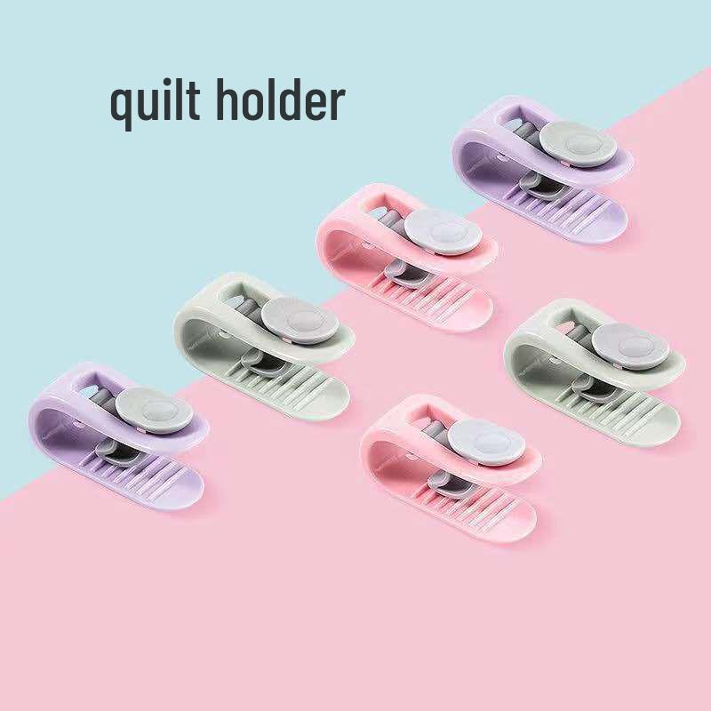 Ремонт лоскутных одеял: Невидимые бесшовные зажимы для углов пододеяльника