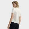 New FILA WHITE Polo Shirt Women's Cloud White F11W523105F-WT