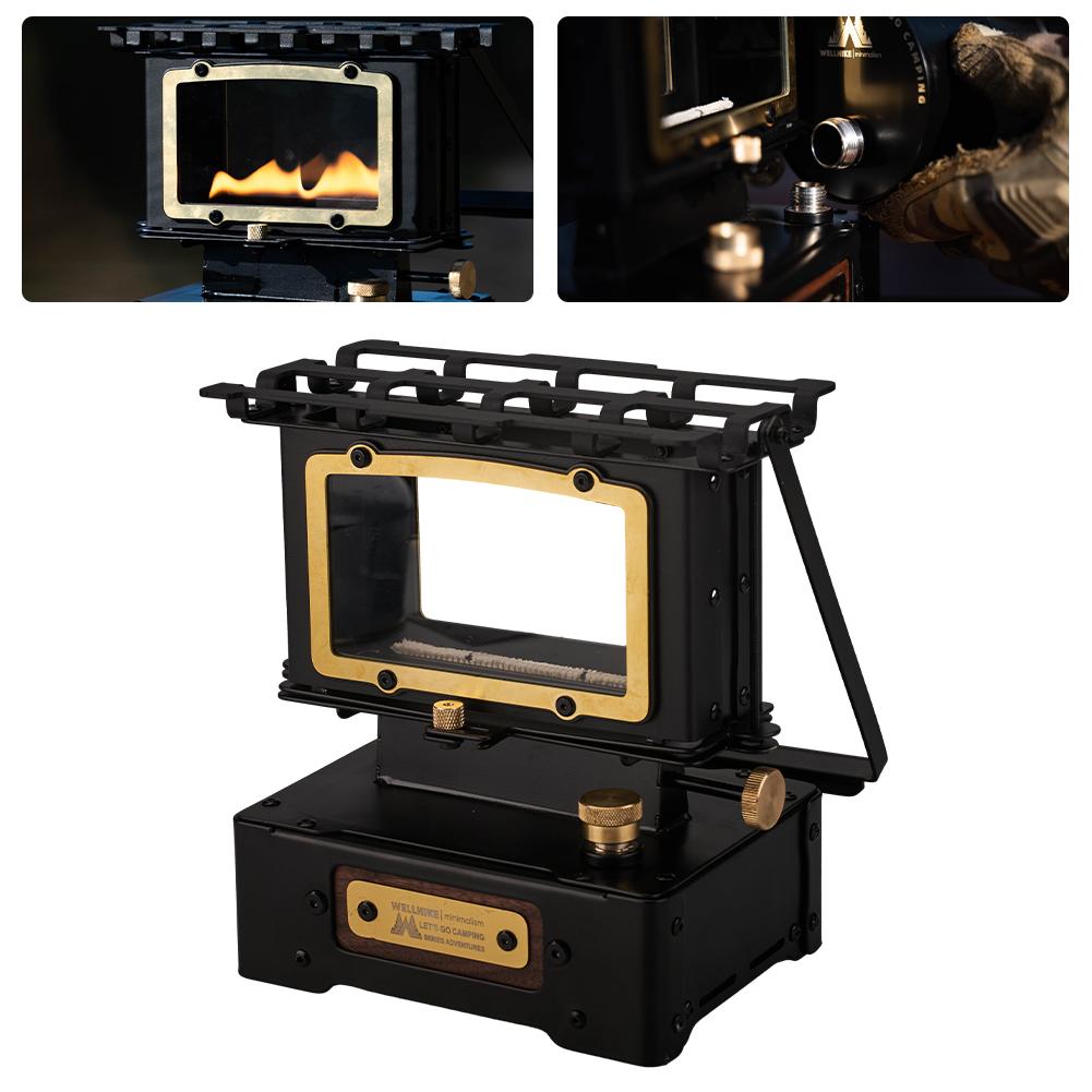 Портативная масляная лампа с горелкой, уличный кемпинговый фонарь Emotion Retro Light для пикника, походов и кемпинга.