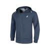 Reflective Night Vision Zip-Up Hooded Sports Jacket Men Jackets Dark-Blue 2031E860-400