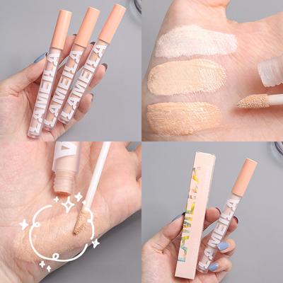Highlight Concealer Toning Liquid Foundation Natural Brightening and Whitening Concealer Покрытие пятен от прыщей, темных кругов под глазами, жирный контроль Lasting