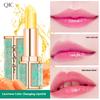 QIC Carotene Color Changing Lipstick, Cosmetics Makeup Bullet Color Changing Moisturizing Hydro Temperature Changing Lip Balm