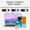 3pcs/pack Ultra Thin Shutter Slider Webcam Cover Camera Cover Privacy Security Camera Sticker