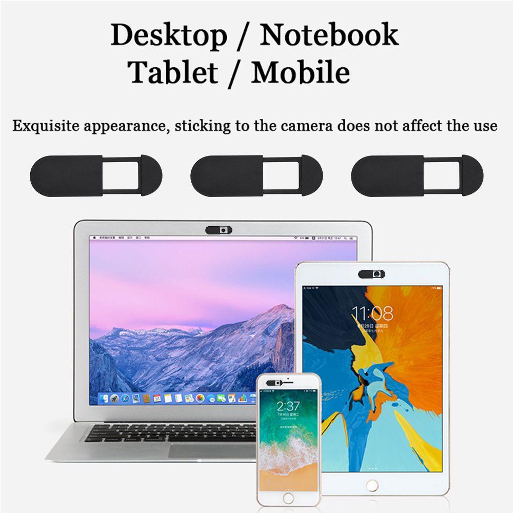 3pcs/pack Ultra Thin Shutter Slider Webcam Cover Camera Cover Privacy Security Camera Sticker