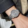 LIGE Men Classic Quartz Wrist Watch with Calendar Luminous Dial Leather Strap Casual Business Leisure Outdoor Sports Watches