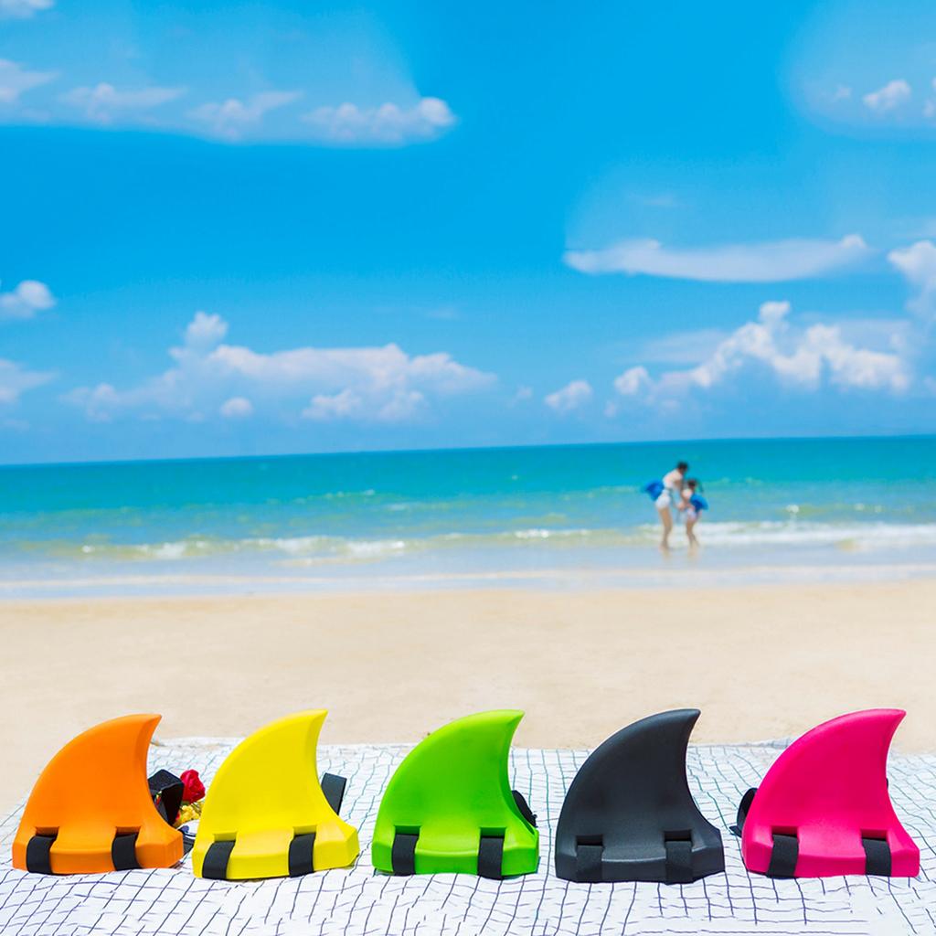 Fin for Kids Swimming Aid Flotation Device for Toddler Children Pool Lesson Training Orange