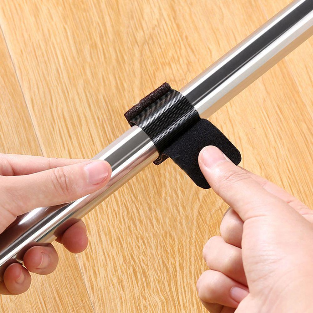 Glides Durable U Shaped Non-slip Anti-front Tilt Damper Stool Tube Caps Pipe Clamp Chair Leg Pad