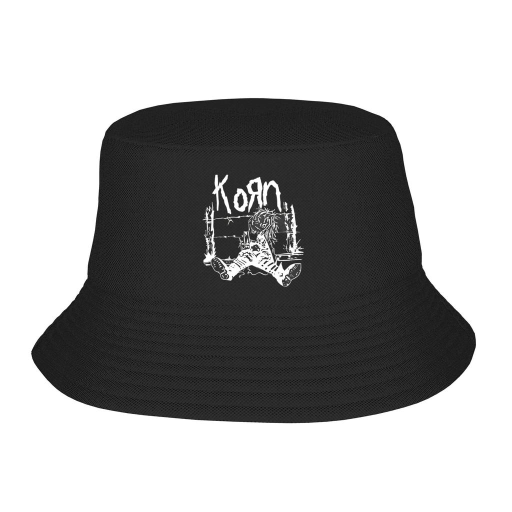 Кепка-ведро Rock Korn для женщин и мужчин, пляжная, для группы Nu Metal, полевая шляпа Neidermeyers, хип-хоп, складная, для рыбалки, дропшиппинг