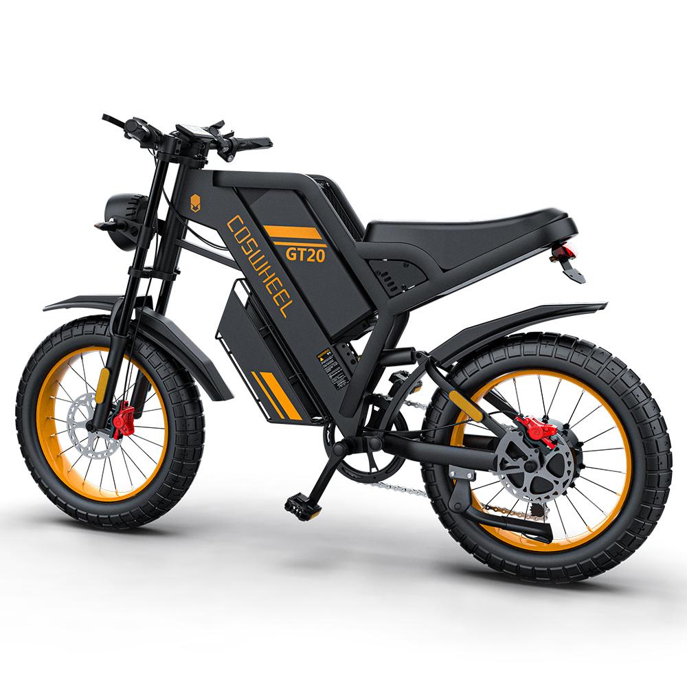 COSWHEEL GT20 20" Электрический внедорожный велосипед 1000 Вт Мотор 48 В 25 Ач Аккумулятор