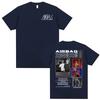 rock band AIRBAG 100cotton Unisexs shirt Summer oversized Cover album graphics shirts Womens Y2k rock Hip Hop streetwear Tshirt