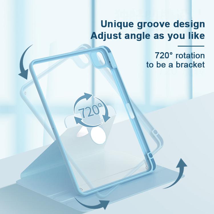 Tablet Case Cover for iPad Pro 12.9 2021 2020 2018 Rotating Bracket Case for iPad Pro 12.9 2022 Cover With Pencil Holder