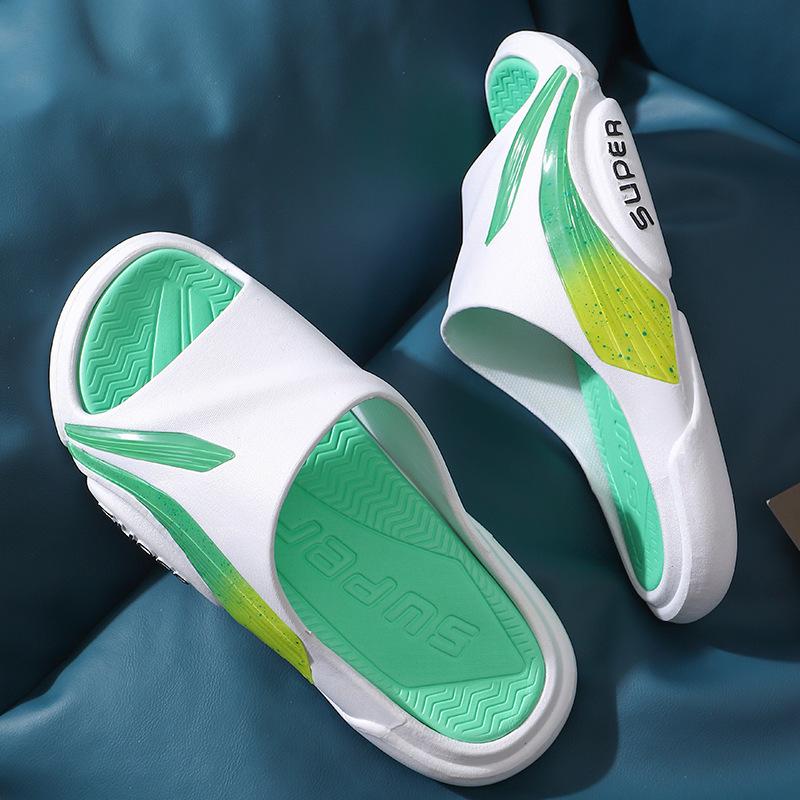 2024 летние тапочки для ходьбы по дерьму мужские повседневные модные босоножки на платформе мужские односложные пляжные туфли