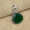 Green Onyx Gemstone Handmade 925 Solid Sterling Silver Jewelry Unique Pendant For Her