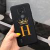 Роскошный Чехол-буква для Motorola Moto E7 E7i Power Moto E7 Plus 2020 Мягкие Черные Силиконовые Чехлы Для MOTOE7 E 7 7i Powe E7plus
