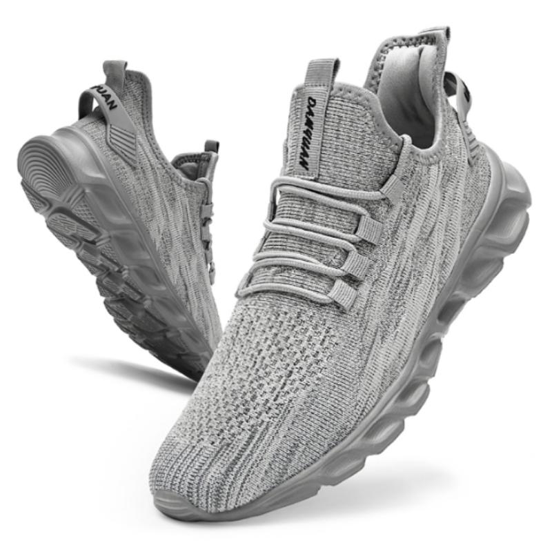 Fashion Fujeak Plus Size 40-46 Casual Sneakers Lightweight Running Shoes for Men Non-slip Footwear Breathable Trendy Comfort Soft Flats