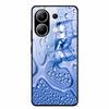 Стеклянный чехол для Xiaomi Redmi Note 13 Чехол Мягкий бампер Закаленное стекло Жесткая задняя крышка Для телефона Redmi Note 13 Pro Чехол Funda Coque
