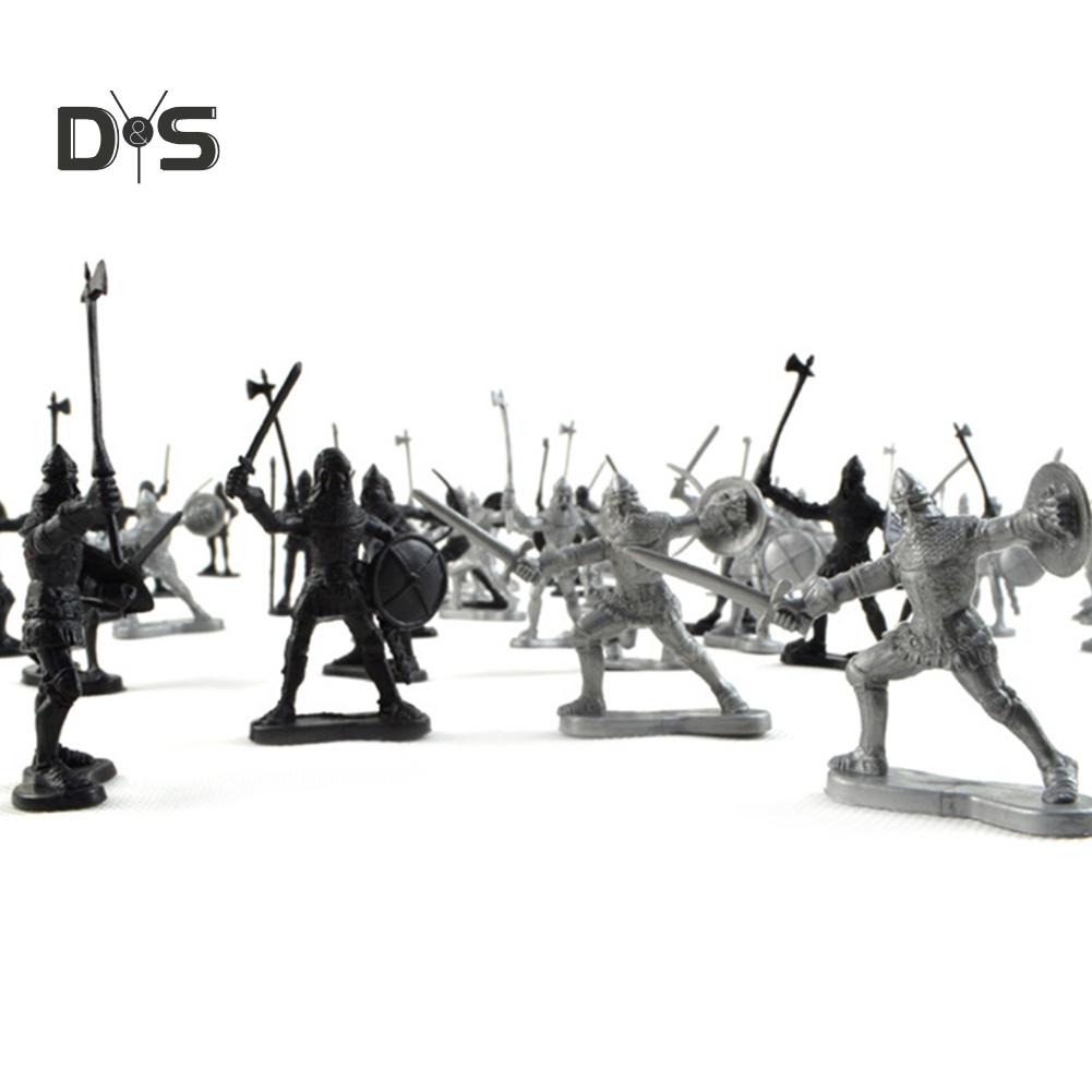 Играйте с собой Мини-воины Древние фигурки солдат Статическая модель Детская игрушка