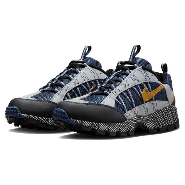 Nike Air Humara QS Midnight Navy Кроссовки унисекс Silver Obsidian Black FJ7098-300