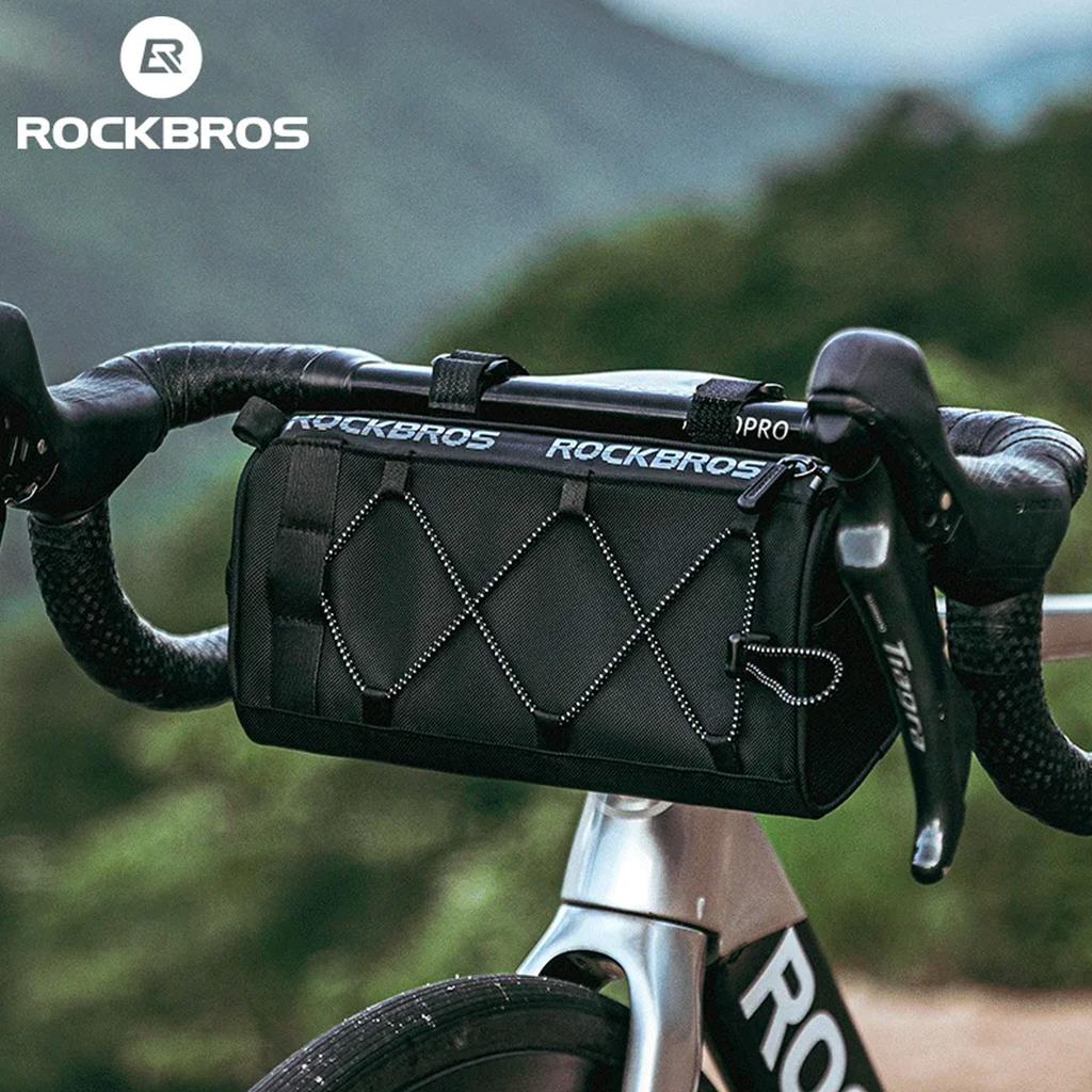 2in1 Bike Handlebar Bag with Shoulder Strap 15L Black