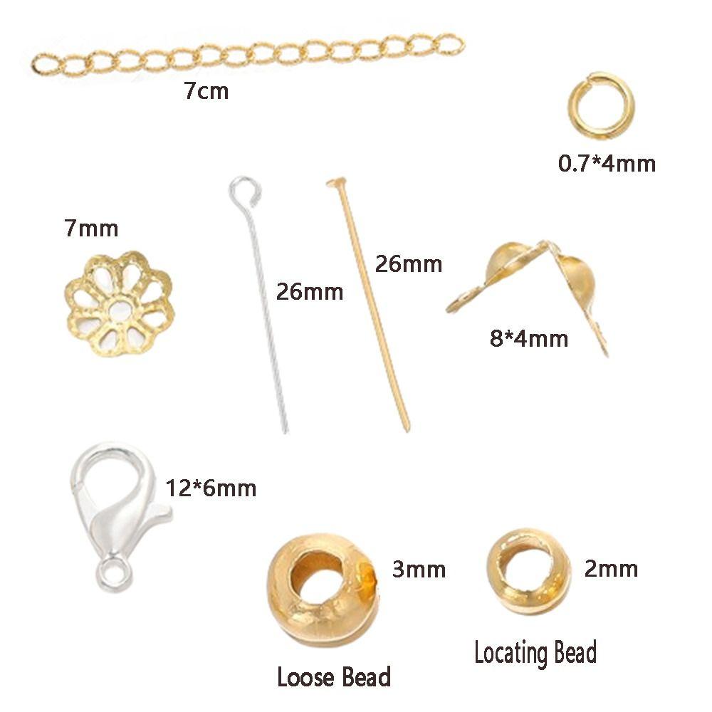 Lobster Clasps Jewelry Findings Set 15 Grids Bracelet Making Tools  Earring Making Supplies