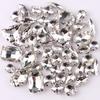 Mixed Glass Mocha AB Claw Drill Mocha Fluorescent Crystal Buckle Clothing Accessories Sewing Drill DIY Jewelry Accessories Rhinestone Sew On Beads