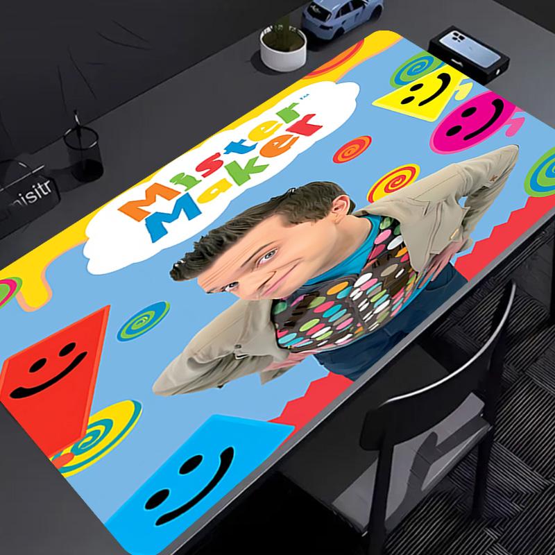 Коврик для мыши Mister Maker - Нескользящая резиновая основа, Гладкая поверхность для работы, игр, офиса и домашнего использования, Настольный коврик для мыши