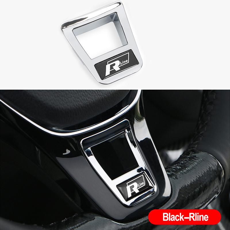 2026 Новое Для VW VOLKSWAGEN Хромированная Декоративная Накладка на Руль Автомобиля Аксессуары Отделки Для Volkswagen VW GTI Polo Golf Passat Ti