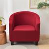 Strenth Spandex Tub Chair Cover Elastic Solid Color Club Sofa Covers Relax Armchairs Slipcovers for Living Room Hotel Wedding