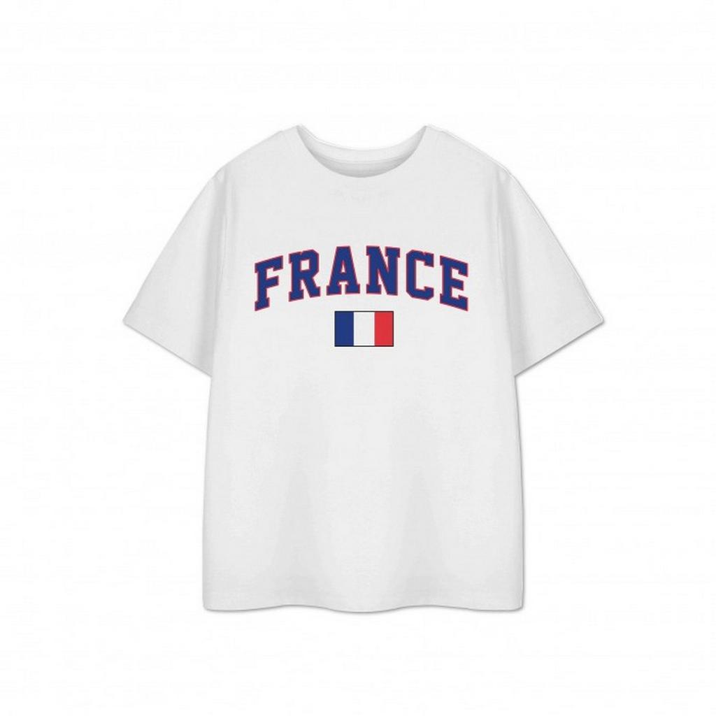 Покажите мне The Merch Детская/Детская футболка с короткими рукавами Франция