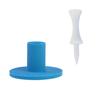 Rubber Golf Tee Holder Set Core Design Golf Nails Training Driving Range Tee Stable Golf Holder for Golf Enthusiasts