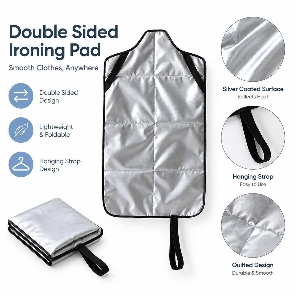 Hanging Ironing Pad Foldable Clothes Wrinkle Remover New Ironing Board Cover Household