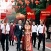 Ретро вывеска для китайской свадьбы: Ритуальный Фото-носилки для Выкупа Невесты