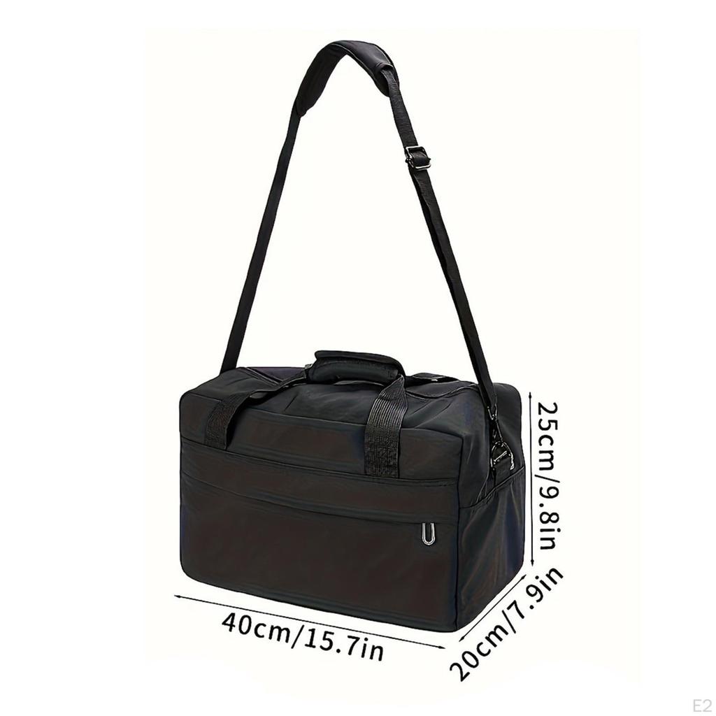 Дорожная сумка для мужчин на выходные с отделением для багажа большой вместимости для переноски в спортзале