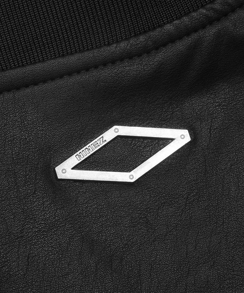 Короткая кожаная куртка Ninez Pocket Crop