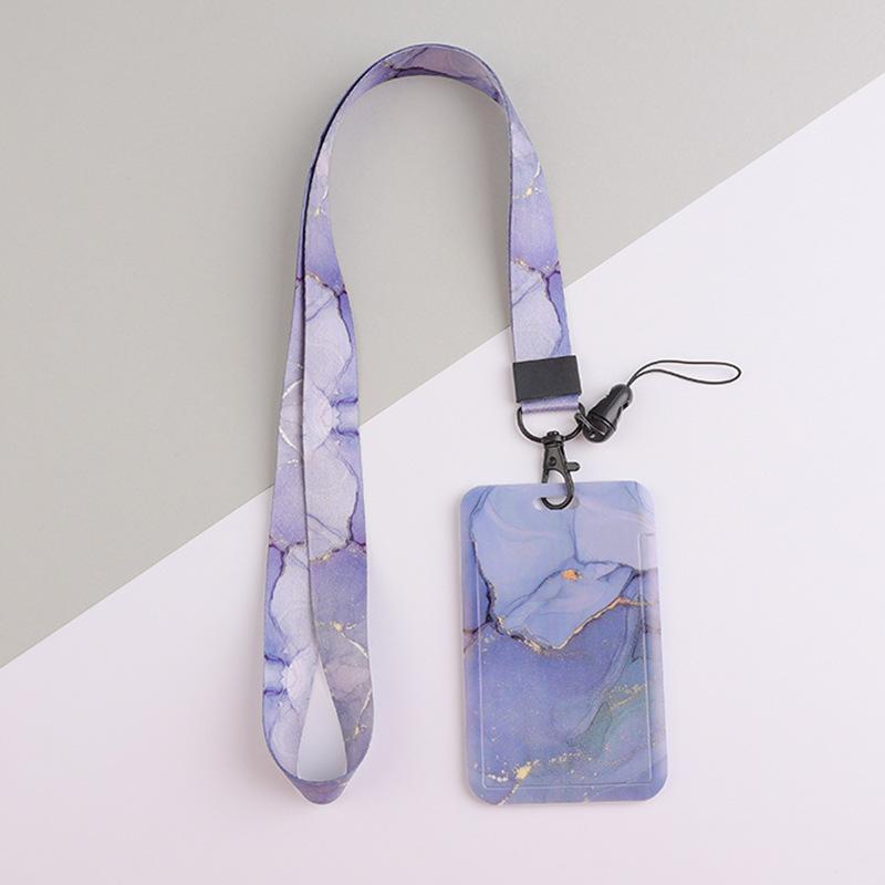 Cartoon Credential Card Holder Bags Doctor Nurse Neck Strap Lanyards Keychain Pass Card Holder Hang Rope Lariat Lanyard Gifts