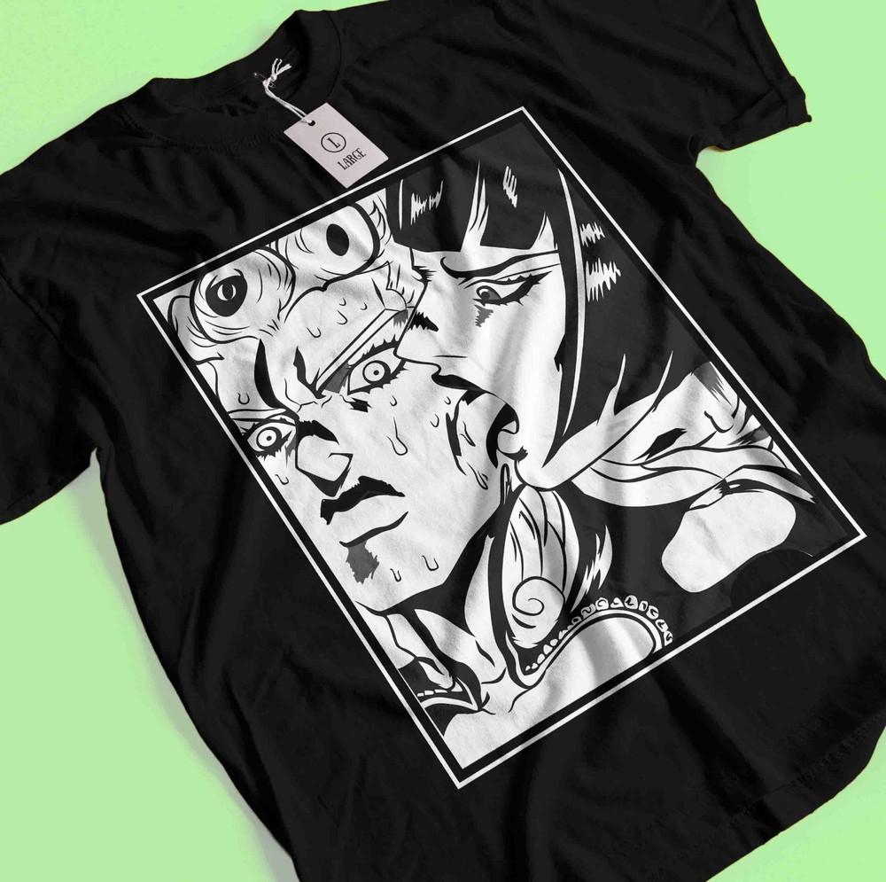 Футболка Jojo's Bizarre Adventure Футболка Джотаро Кудзё Футболка Дио Джорно Йошикаге