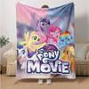 1 шт. Плед My Little Pony, Мягкий и уютный домашний декор для дивана, кровати. B094