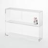 Подставка для коллекции MUJI Acrylic со скользящей шириной x глубиной x высотой 02856113 Гостиная Прозрачная дверь/Большая 33,6 8,4 24,4 см Спальня,