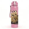 1PC Seal Colony Rock Coast Group 750ml Color Plastic Sports Water Bottle Leakproof Flip Straw Lid Suitable for Sports Office Home Use