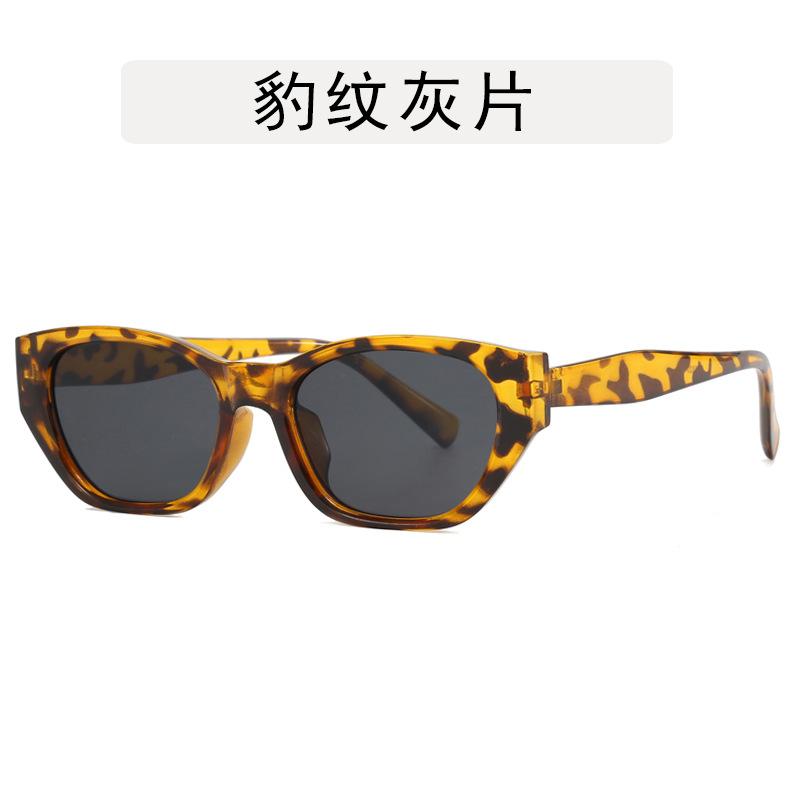 Солнцезащитные очки «кошачий глаз» для женщин и мужчин Y2K Новая мода Солнцезащитные очки Винтажный оттенок Летние Многоугольные Очки с маленькой оправой