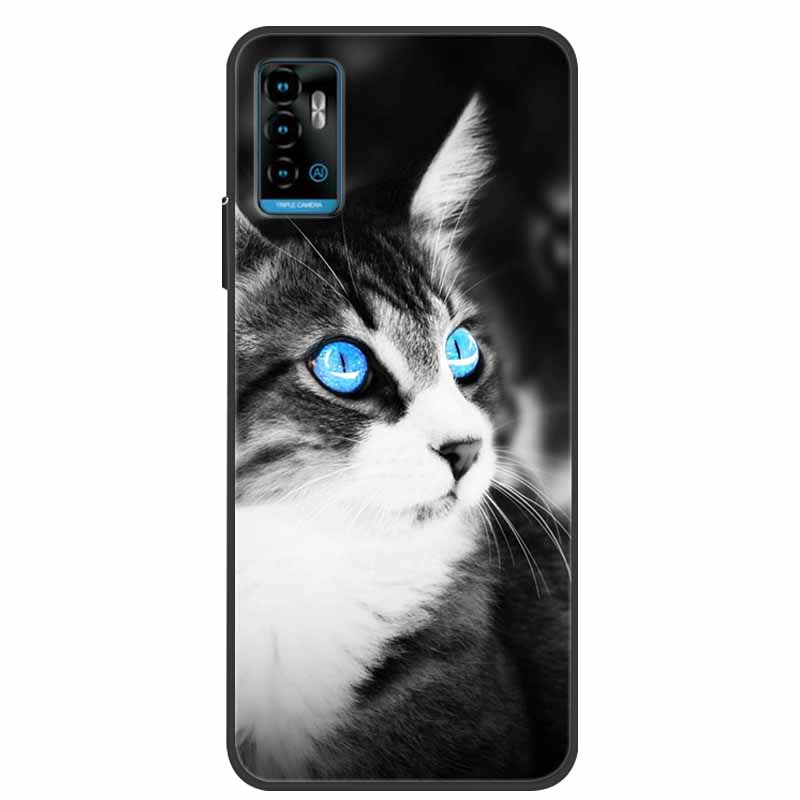 Для ZTE Blade A71 Чехол Силиконовая Задняя Крышка Чехол для Телефона Для ZTE Blade A71 Мягкие Чехлы для ZTE BladeA71 A 71 2021 Защитный Бампер