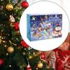Advent Calendar with 24 Figures Toy for Kids Adults Girls Boys Holiday