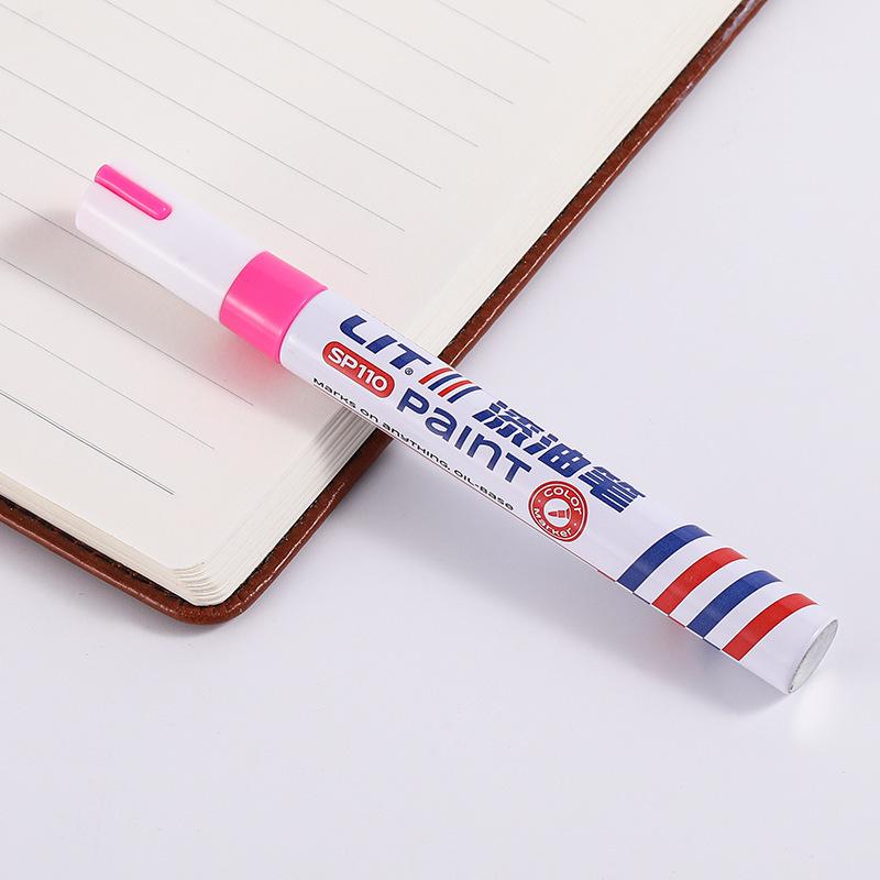 12-Color Waterproof Paint Touch-Up Pen - Durable, Easy Application, Fade-Resistant, and Industrial-Grade Oily Marker