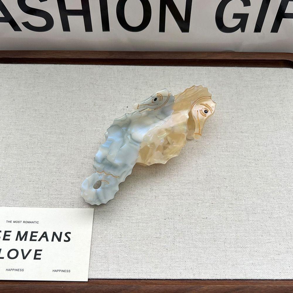 Китовый ацетат животное волос коготь уксусная кислота большая акула заколка креативный морской зверь заколка для волос девушка