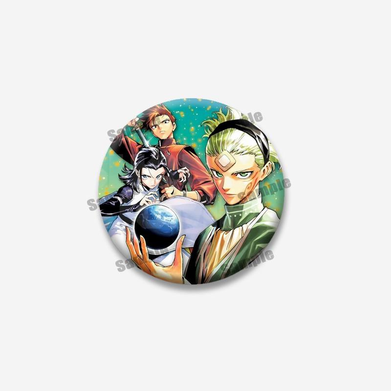 Anime Series JJK Modulo Lapel Pins Backpack Clothes Jewelry Badges Accessories Yuka Okkotsu Maru Cartoon Brooch Friend Fans Gifts