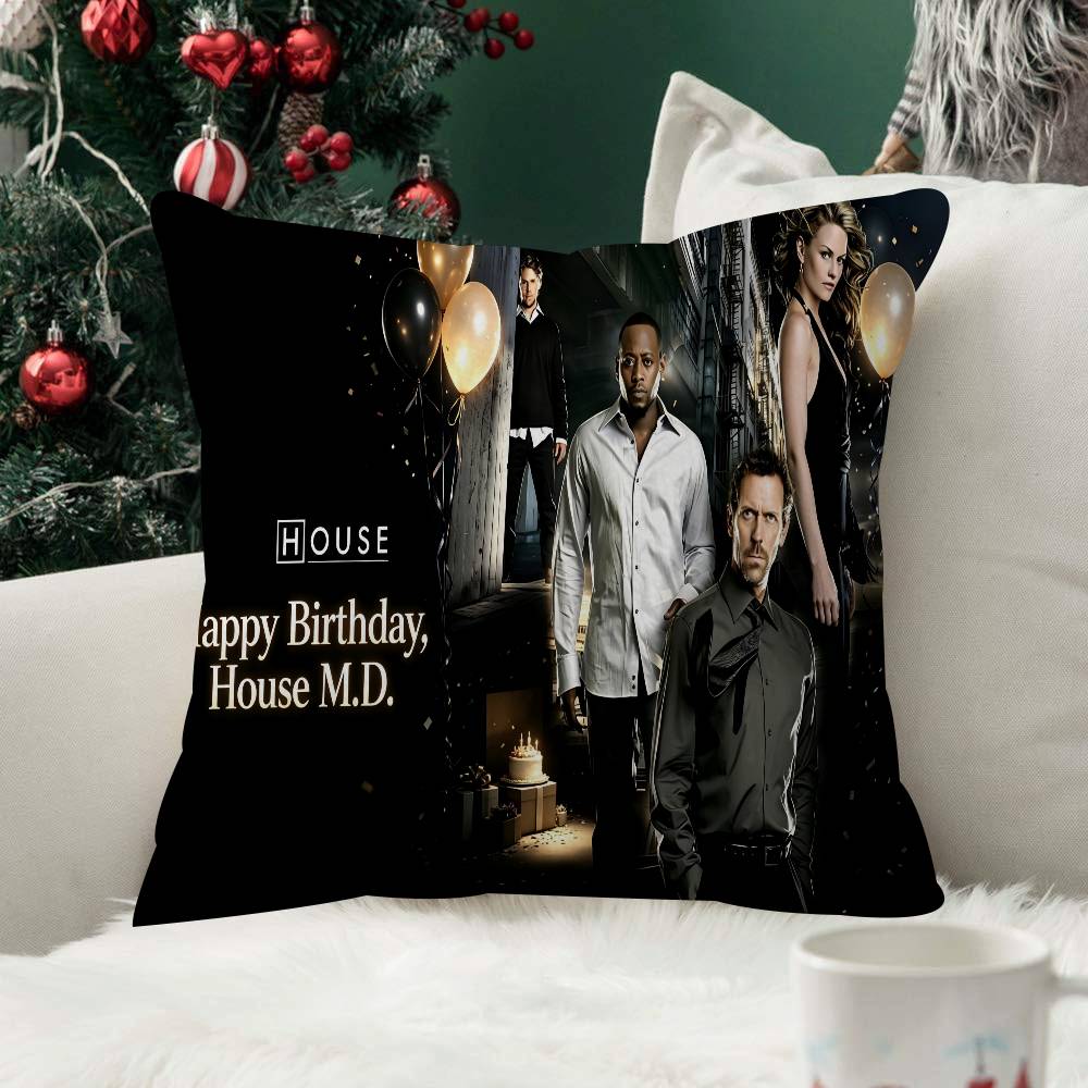 TV Show House MD Cushion Cover Decorative Pillow Sofa Home Decor Case Pillow Cases