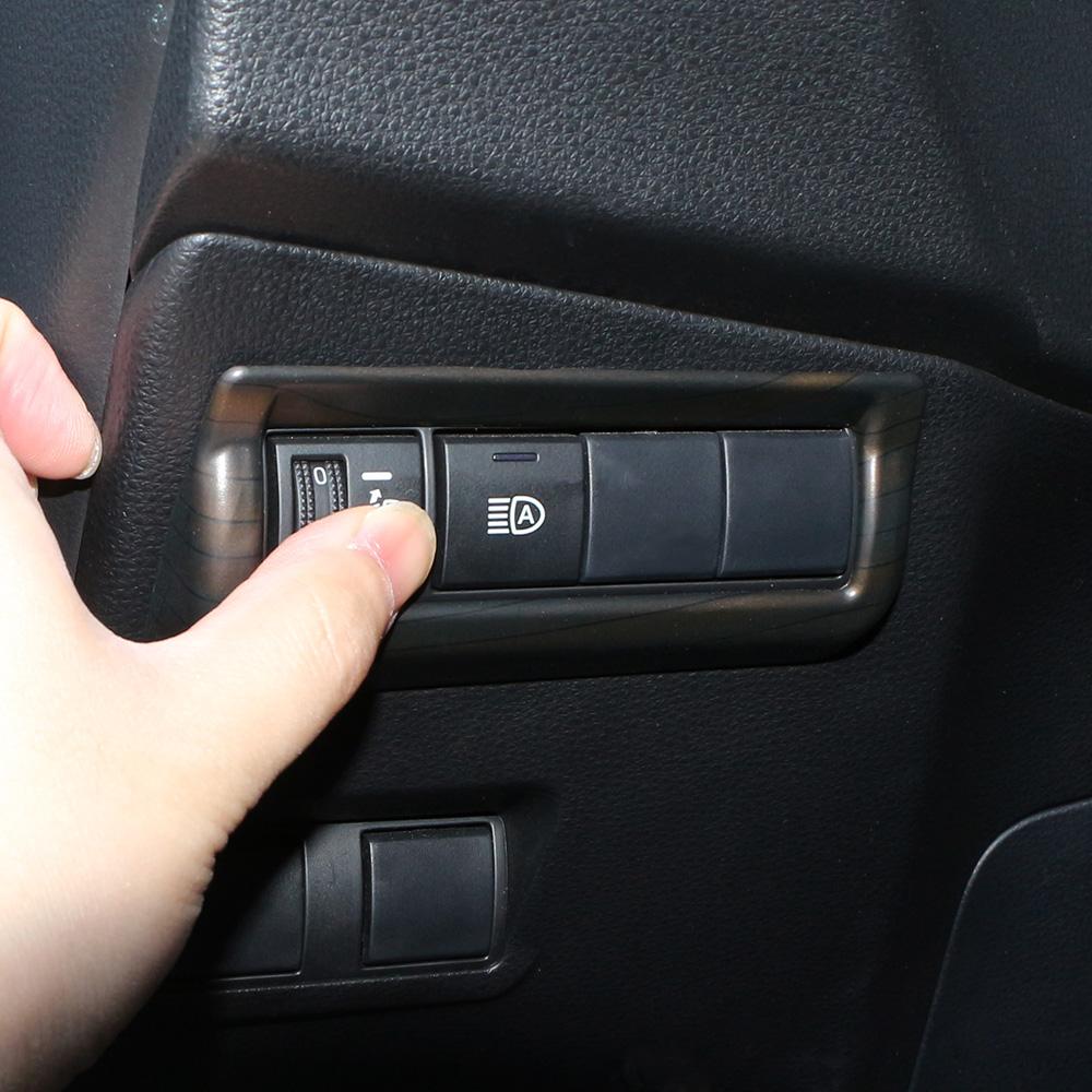 Переключатель света фар автомобиля Ручка регулировки фар Панель для Toyota Corolla Cross XG10 2025 2025 2025 LHD Накладки на крышку управления